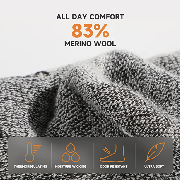 Bozeman Merino Wool Expedition & Boot Socks (1 Pair)